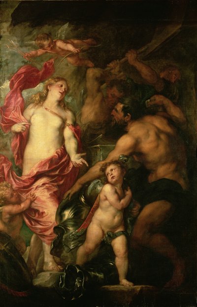 Venus asking Vulcan for the Armour of Aeneas by Anthony van Dyck